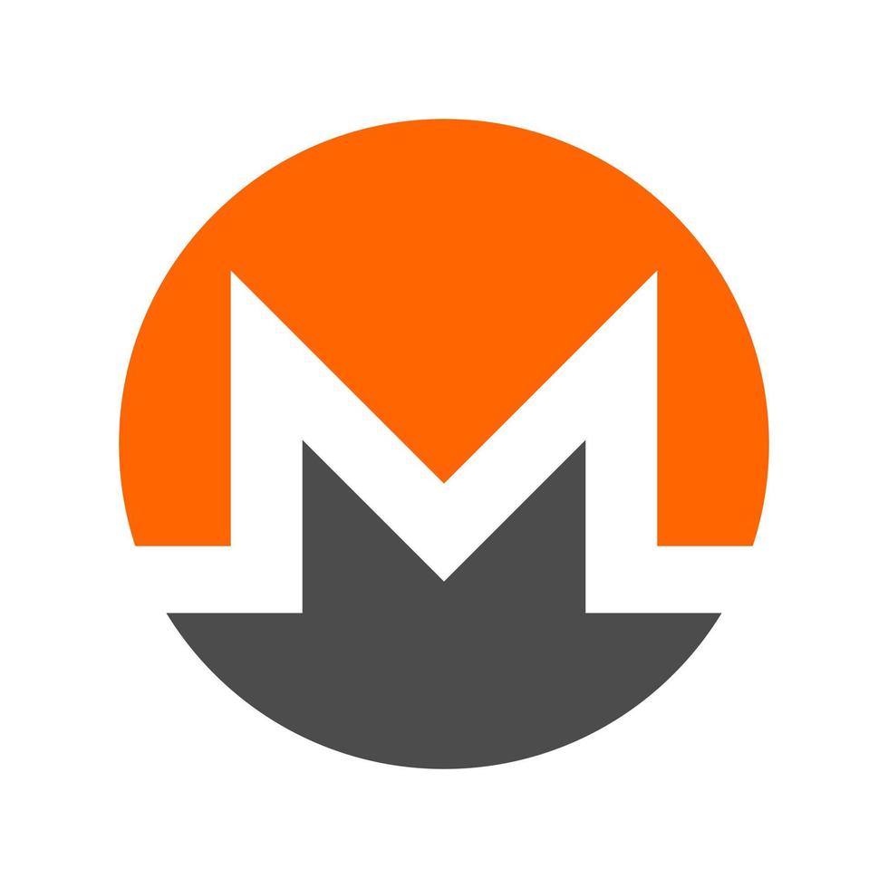 Monero cryptocurrency icon representing privacy-focused digital currency