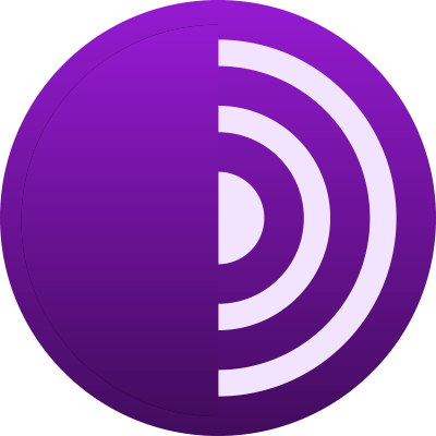 Tor Browser icon representing anonymous darknet access
